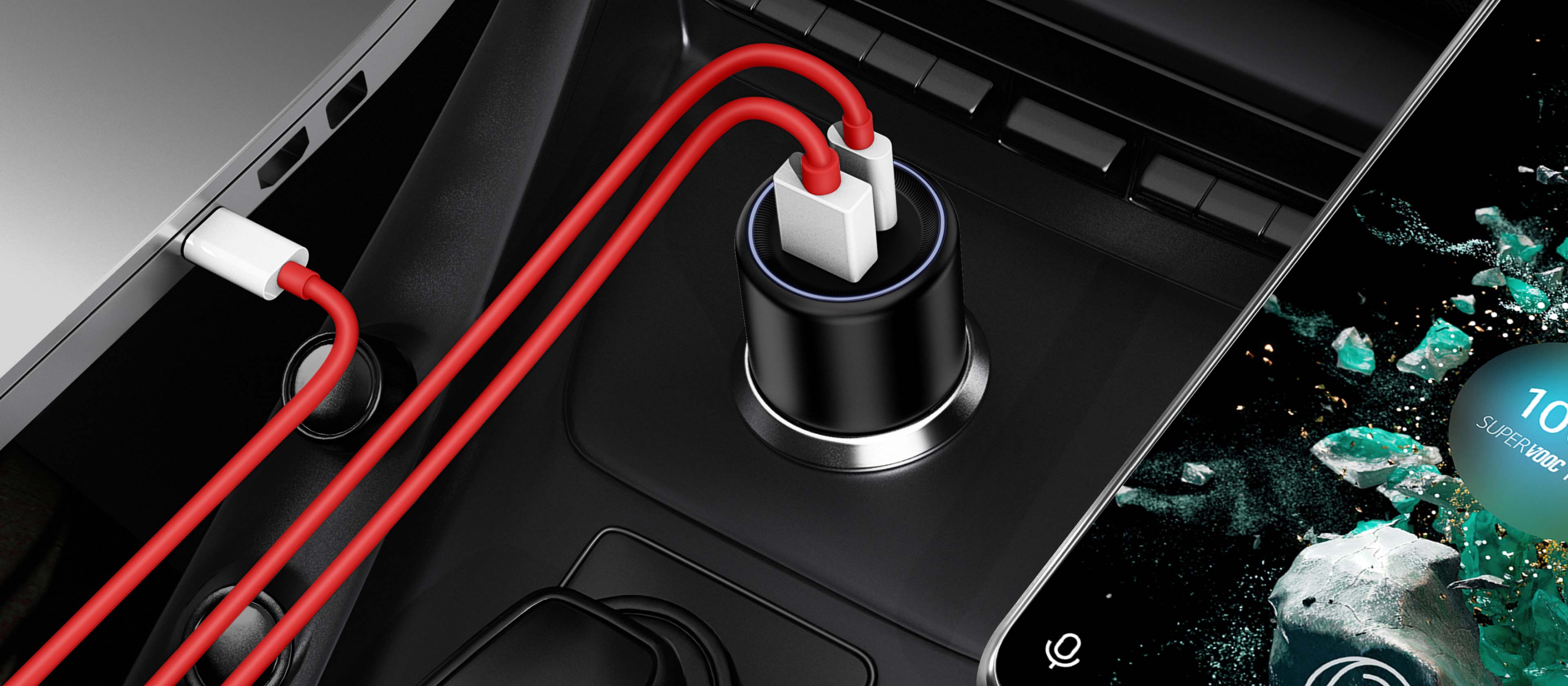 OnePlus SUPERVOOC 80W Car Charger