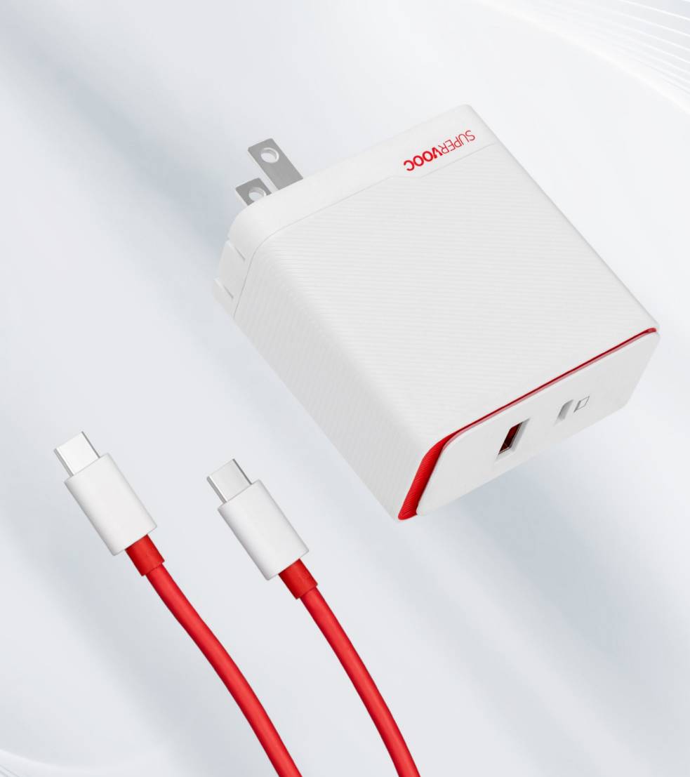 OnePlus Supervooc 100W Dual Ports Power Adapter