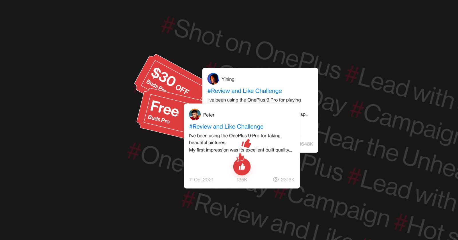 Review and Like Challenge Win a OnePlus Buds Pro