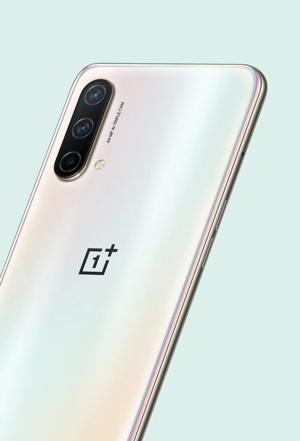 OnePlus Nord CE 5G Silver Ray Back Side